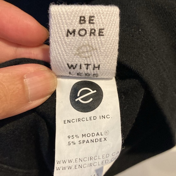 Encircled sleeveless revolve dress- XS black - Picture 4 of 5